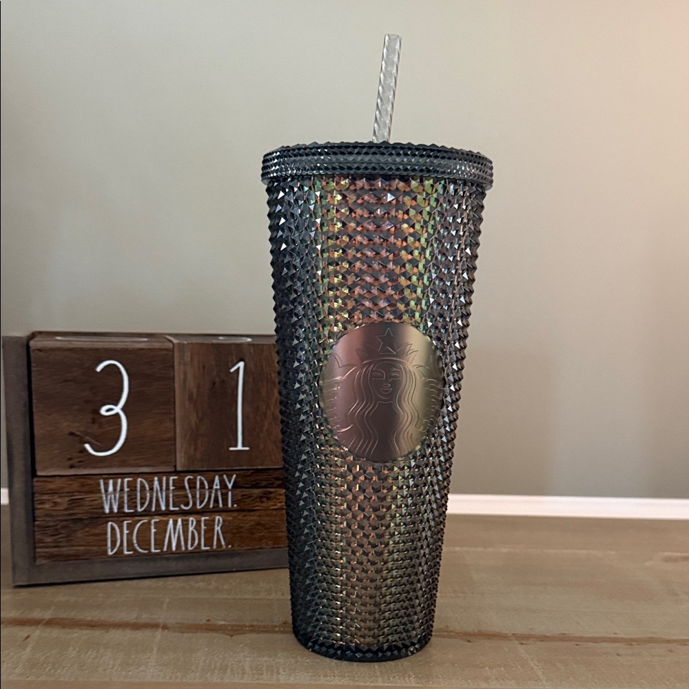 Starbucks Multicolor Textured Tumbler with Straw